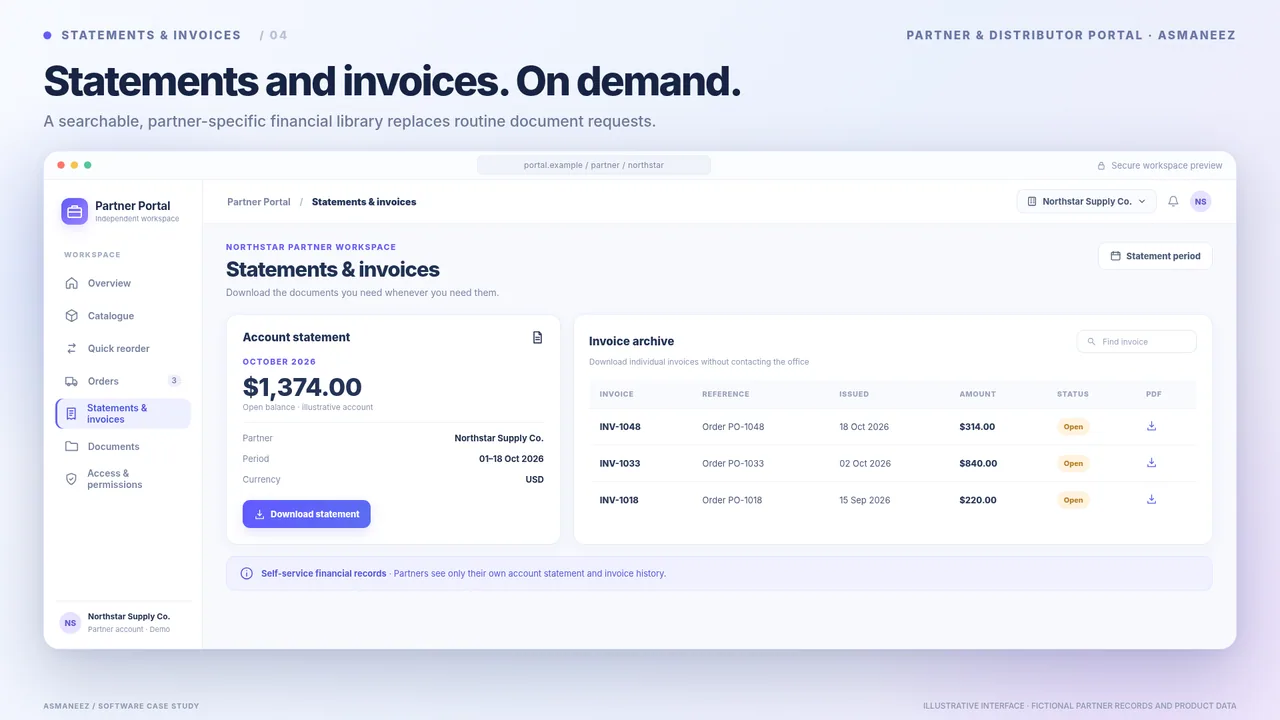 Statements and invoices
